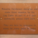2 years on, 11 mosaics, 3 garden beds, £1,250 raffle money. Quite a project.
